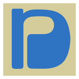 Letter N Blue