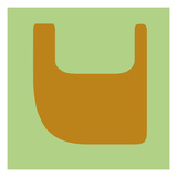Letter V Yellow