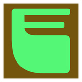 Letter E Green