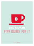 Coffee Poster Red