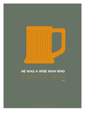 Orange Beer Mug