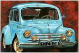 4 CV Bleue