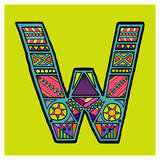 Letter W