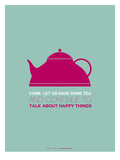 Tea Poster Pink