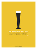 Beer Glass Yellow
