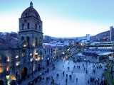 Iglesia San Francisco  Baroque Architecture  18 Century  Plaza San Francisco  La Paz  Bolivia