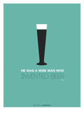 Beer Glass Yellow