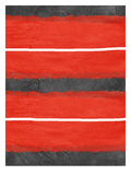 Grey and Red Abstract 3
