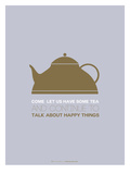 Tea Poster Green