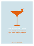 Martini Poster Orange