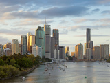Brisbane Skyline  Queensland  Australia