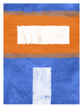 Blue and Orange Abstract Theme 2