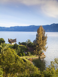 Indonesia  Sumatra  Samosir Island  Tuk Tuk  Lake Toba  Batak Tombs