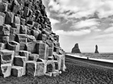 Basalt Columns and Sea Stacks  Reynisfjara  Iceland