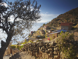 Village of Yumani on Isla Del Sol (Island of the Sun)  Lake Titicaca  Bolivia