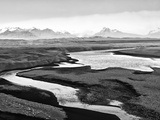 Skeidararsandur  an Almost Desert Plain That Is Mainly Made of Volcanic Sands  Iceland