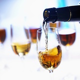 Pouring Sherry into a Glass