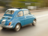Fiat 500 in Rapallo  Riviera Di Levante  Liguria  Italy