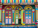 Singapore  Little India  Colourful Heritage Villa  Once the Residence of Tan Teng Niah