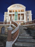 Teatro Amazonas (Opera House) at Dusk  Manaus  Amazonas  Brazil