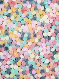 Lots of Brightly Colored Chewy Candies