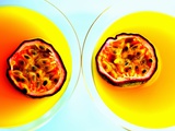 Summerstar Martinis with Passion Fruit and Champagne