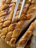 Roast Belly Pork with Crackling  from Above