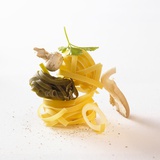 Ingredients for Tagliatelle with Mushrooms and Herbs