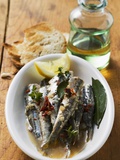 Fried Anchovies with Dried Tomatoes (Calabria)
