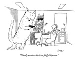 "Nobody unsubscribes from fluffykittycom" - New Yorker Cartoon