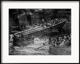 Titanic Sinking Artist's Impression (Illustration) of the White Star Liner
