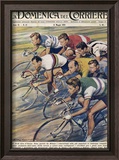 Riders in the "Giro d"Italia" the Most Important Italian Cycle Race