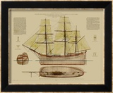 Antique Ship Plan VII