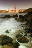 Baker Beach and the Golden Gate Bridge
