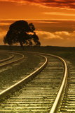 Railroad Sunset