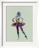 Ballerina Watercolor