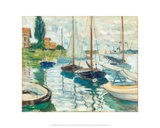 Sailboats on the Seine  1874