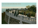 Terrace at Mount Royal  Montreal  Canada