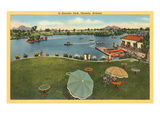 Encanto Park  Phoenix  Arizona