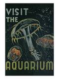 Visit the Aquarium Poster