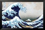 The Great Wave at Kanagawa (from 36 views of Mount Fuji)  c1829