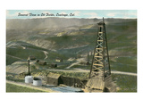 Oil Fields  Coalinga  California