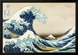 The Great Wave at Kanagawa (from 36 views of Mount Fuji)  c1829
