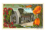 Season's Greetings from Ojai  California