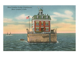 Lighthouse  New London Ledge  Connecticut
