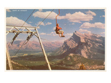 Ski Lift  Mt Norquay  Banff  Alberta