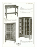 Stickley Table and Cabinets