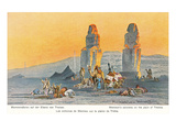 Memmon's Columns  Thebes  Egypt