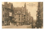 John Knox House  Canongate  Edinburgh  Scotland