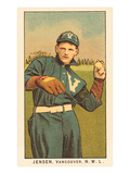 Early Baseball Card  Jensen